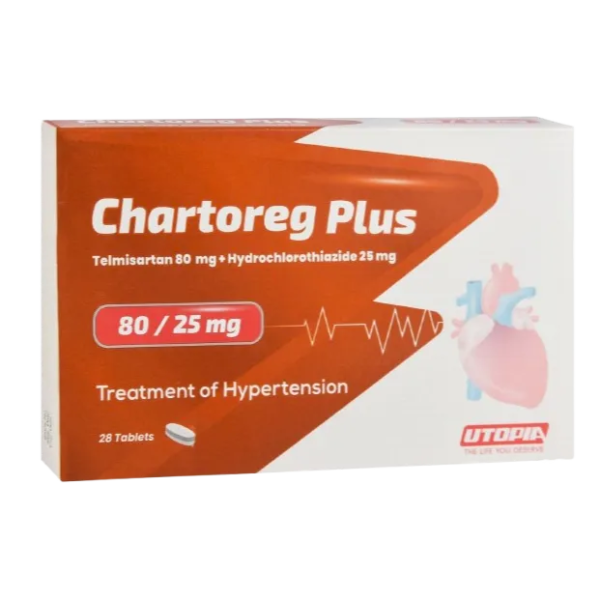 شارتوريج بلس 80/25مجم | 28قرص
