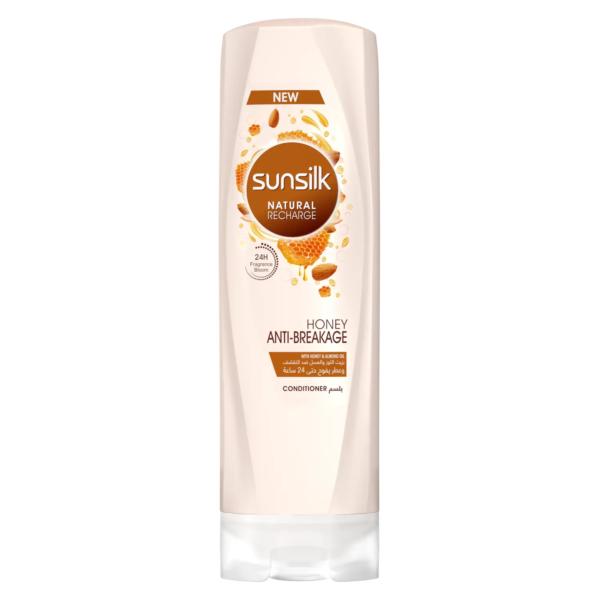 صانسيلك | بلسم ضد تقصف الشعر بالعسل ناتشورال ريتشارج | 350مل