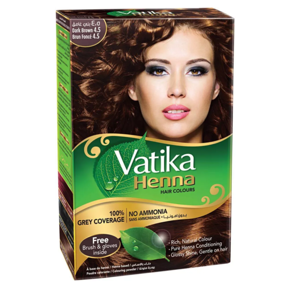 فاتيكا | حناء لصبع الشعر | بني غامق