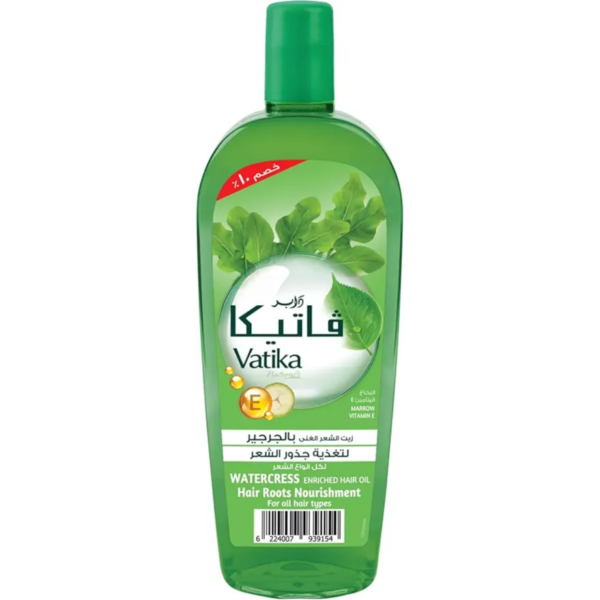 فاتيكا | زيت بالجرجير لتغذية جذور الشعر | 90مل