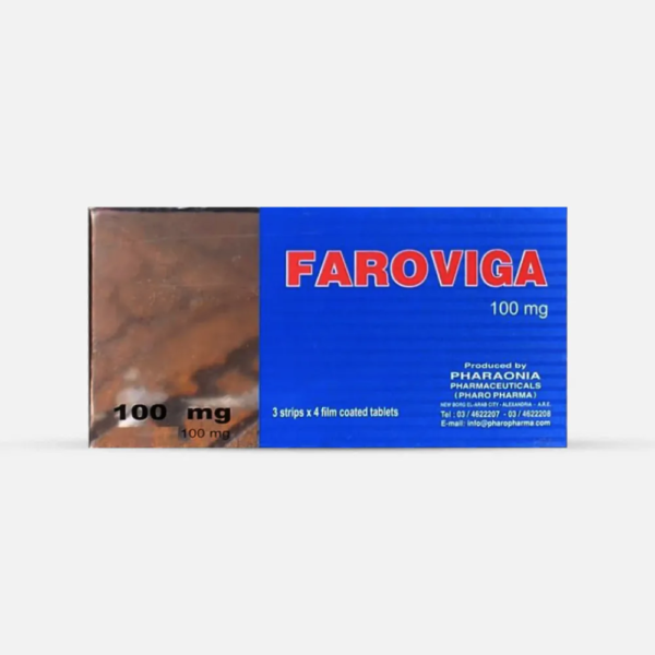 فاروفيجا | 100 ملغ | 12 قرص