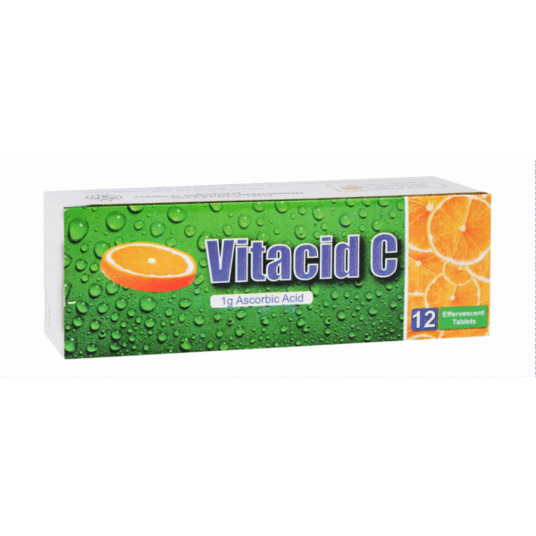 فيتاسيد ج فوار فيتاسيد سي للبرد vitacid c | ١٢ قرص