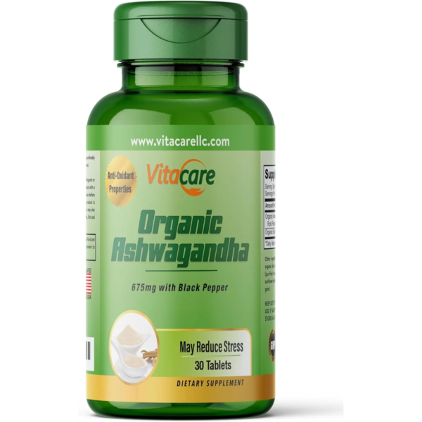 فيتاكير اورجانيك اشواجندا | 30 قرص