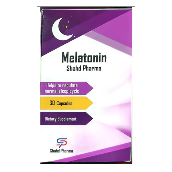 فيوتشر فارما - ميلاتونين شهد فارما | مكمل غذائي للمساعدة علي تنظيم دورة النوم الطبيعية | 30 كبسولة
