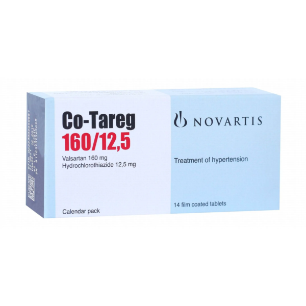 كو-تارج | لعلاج إرتفاع ضغط الدم 160/12.5مج | 14 قرص