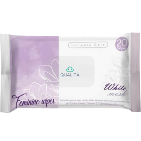 كواليتا | مناديل مبللة نسائية | 20 منديل