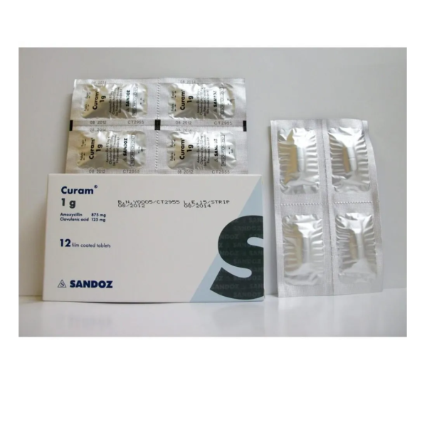 كيورام | مضاد حيوي | 1 جم | 12 قرص