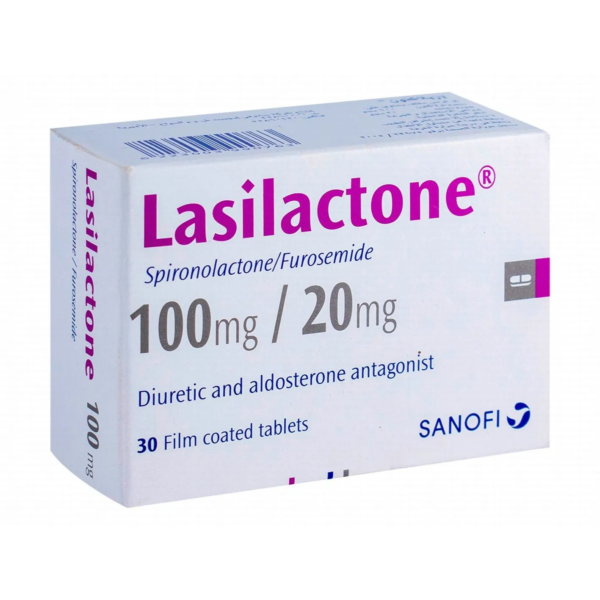 لازيلاكتون | خافض لضغط الدم 100/20مج | 30 قرص