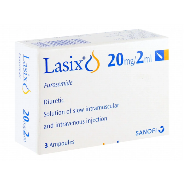 لاسيكس لعلاج الضغط المرتفع 20مج/2مل | 3 امبولات