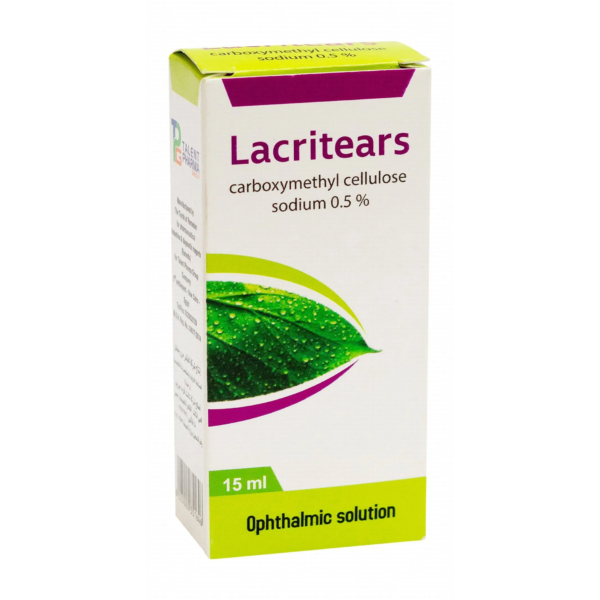 لاكريتيرز | محلول قطرات معقمة للعين | 15مل