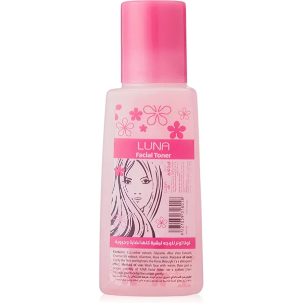 لونا | ماء الورد منظف البشره | 100مل