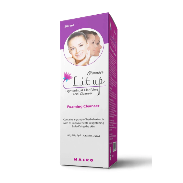ليت-أب منظف ​​رغوي للوجه | 200 مل