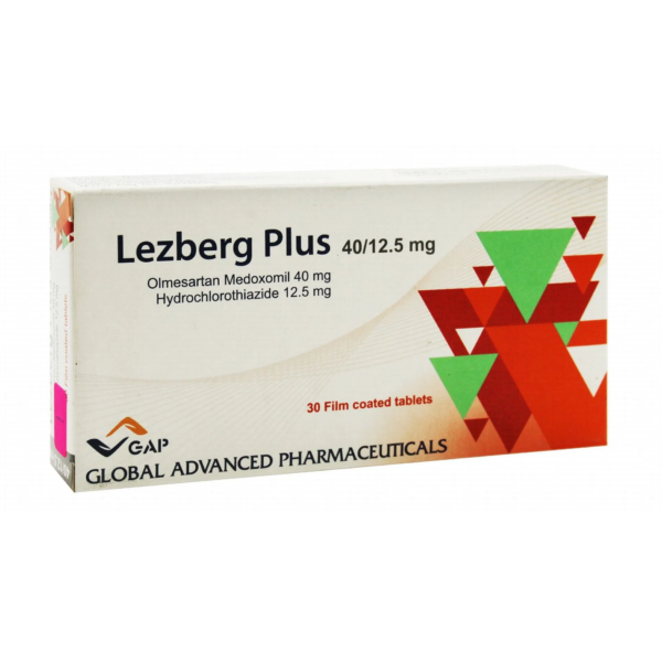 ليزبيرج بلس | لعلاج الضغط المرتفع 40/12.5مج | 30 قرص