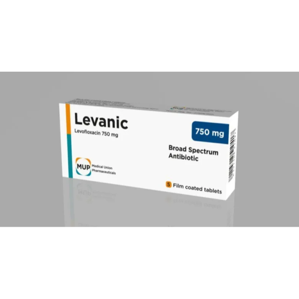 ليفانيك levanic 750 مضاد حيوي للالتهابات | 5 قرص