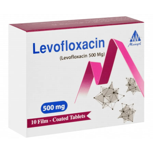 ليفوفلوكساسين 500مجم (ماركيرل) | 10 اقراص