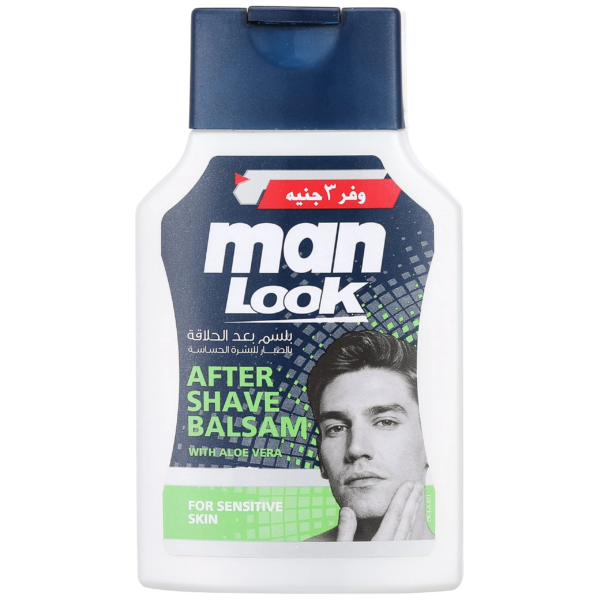 مان لوك | بلسم بعد الحلاقة بالصبار للبشرة الحساسة | 125جم