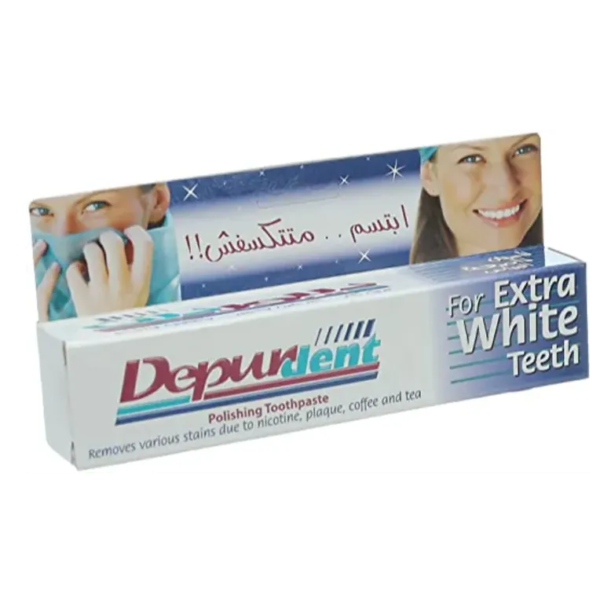 معجون اسنان ديبوردنت للتبييض والتلميع وإزالة البقع | 13مل