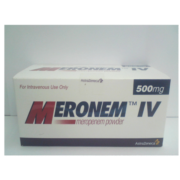 ميرونيم | مضاد حيوي | 500 مج | 1 فيال