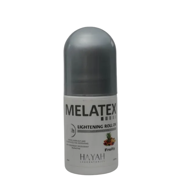 ميلاتكس | رول اون مزيل لرائحة العرق ومفتح للبشرة برائحة الفواكه | 40مل