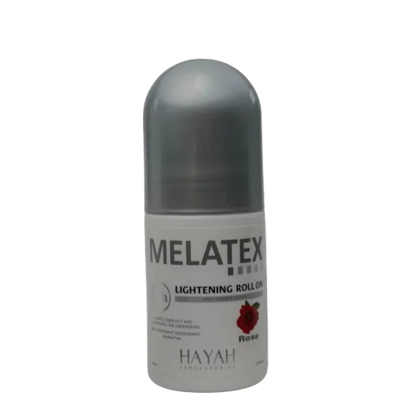 ميلاتكس | رول اون مزيل لرائحة العرق ومفتح للبشرة برائحة الورد | 40مل