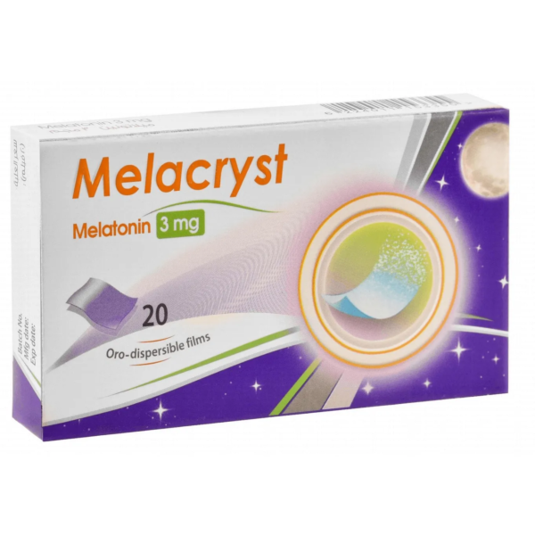 ميلاكريست | 3 مجم | 20 فيلم قابل للذوبان في الفم