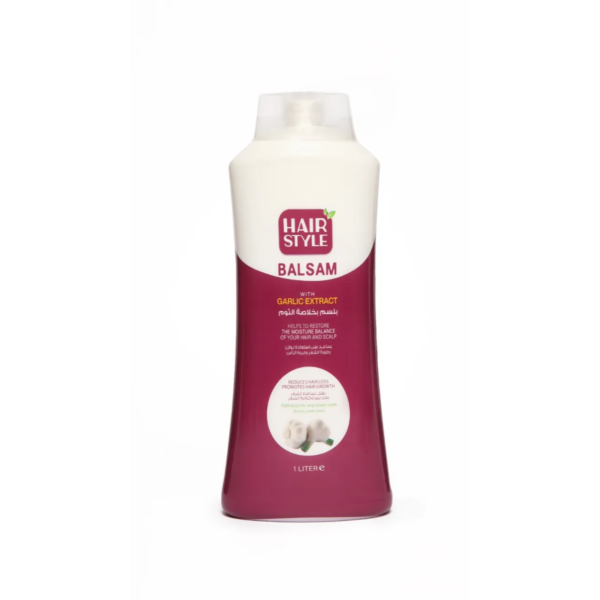 ميلانو فارما | بلسم هيرستايل بخلاصة بالثوم | 1000مل