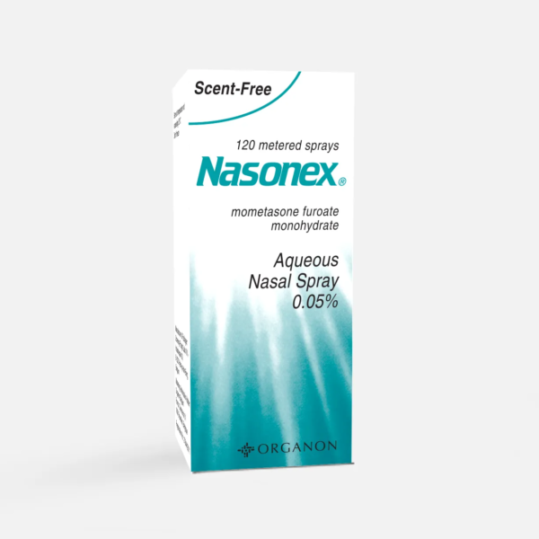 نازونيكس 0.05% بخاخ للانف موميتازون فيورات مونوهيدرات 120 بخة | 18جم