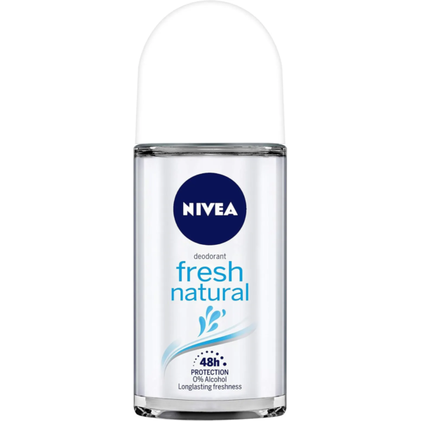 نيفيا | مزيل عرق رول اون فريش ناتشورال للنساء | 50مل خصم 15%