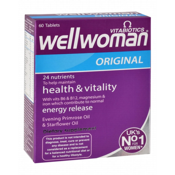 ويل ومان اورجينال مكمل غذائي لتعزيز الطاقة | 60 قرص